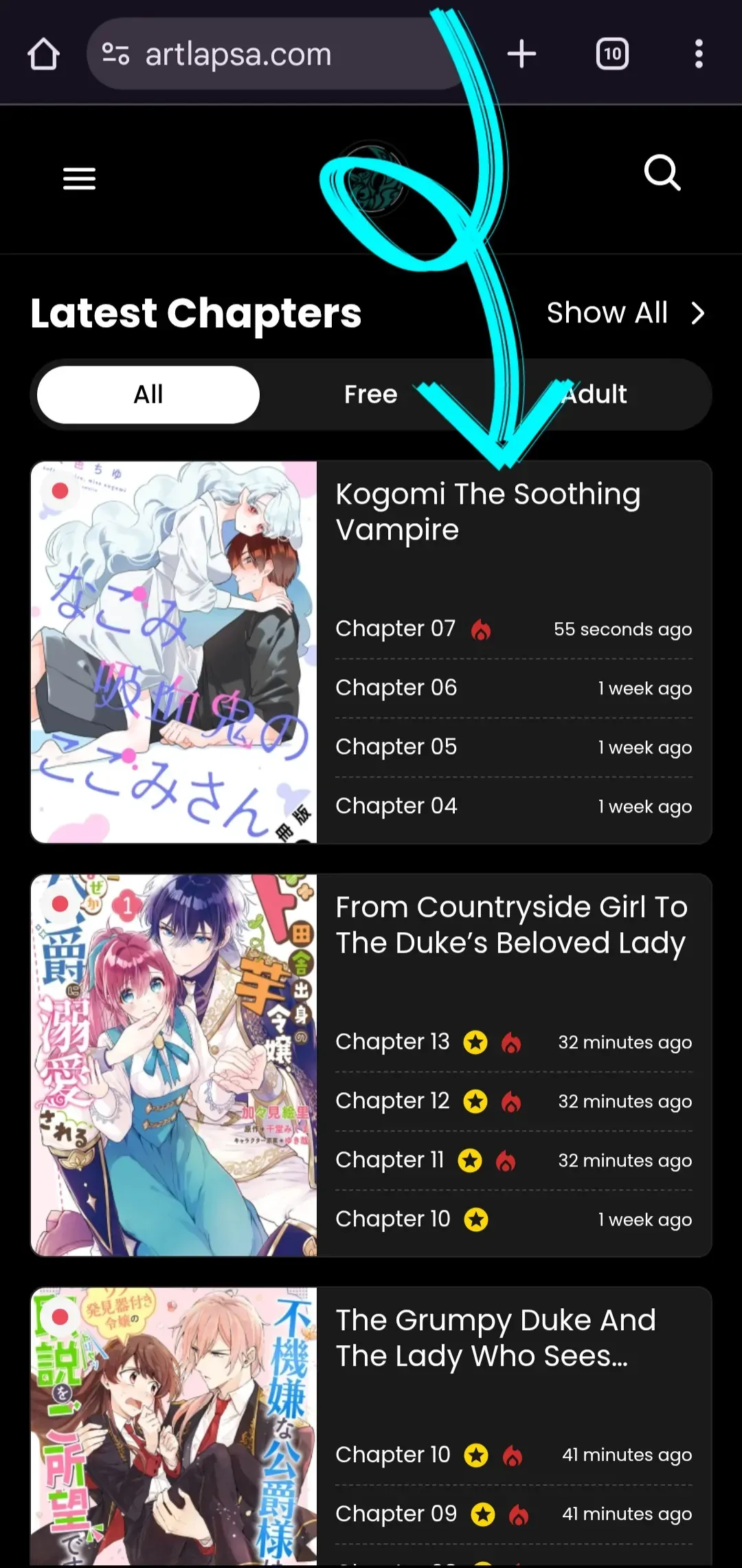 Soft Vampire, Miss Kogomi Chapter 3 page 1 - 
