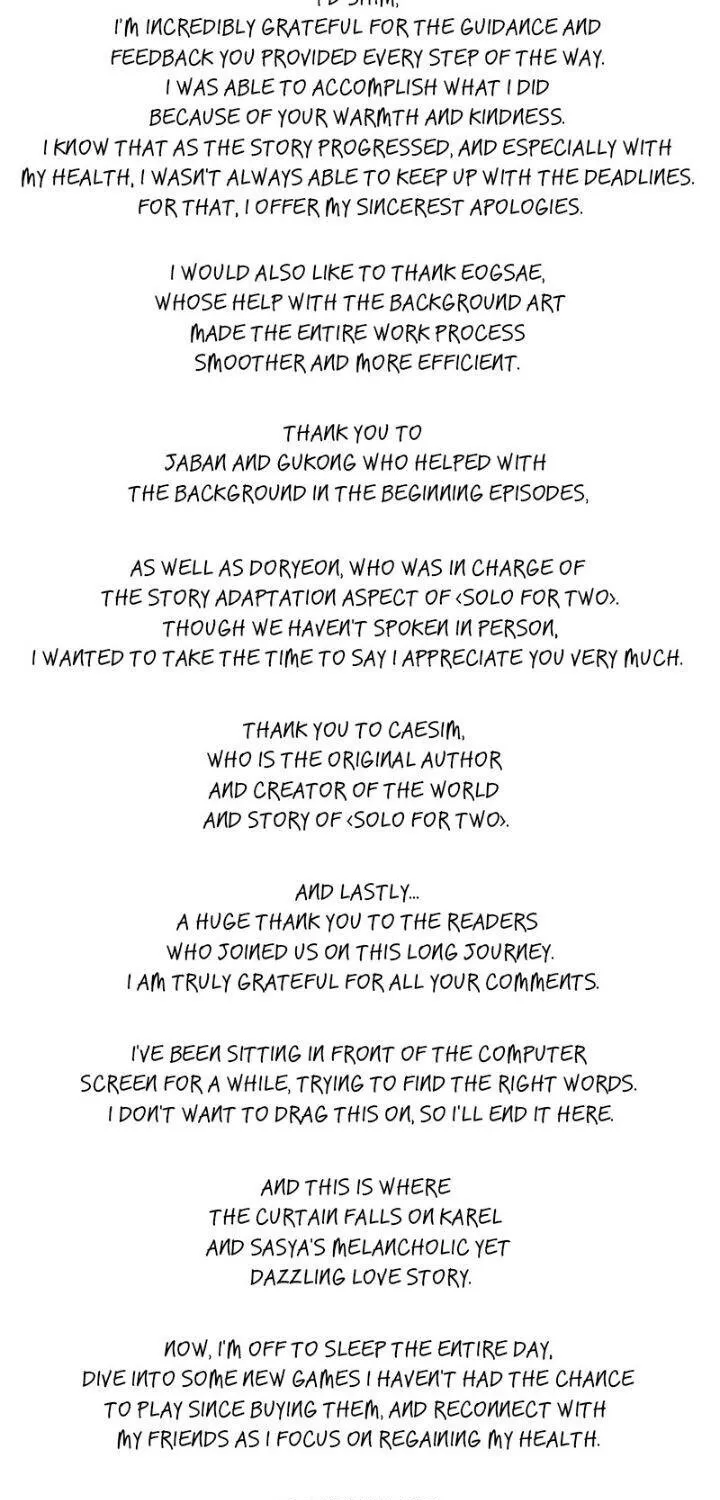 Solo Camping for Two Chapter 80.5 page 3 - 