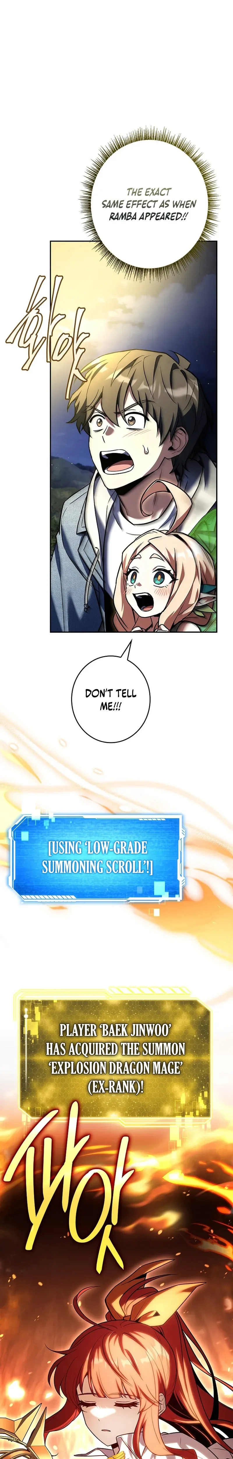Solo EX-Rank Summoner Chapter 11 page 32 - 