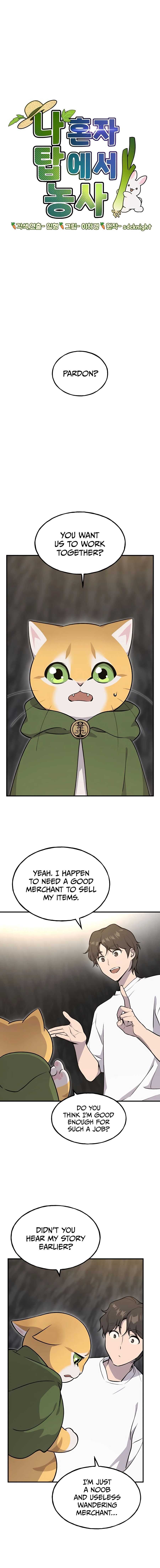 Solo Farming In The Tower Chapter 12 page 1 - 