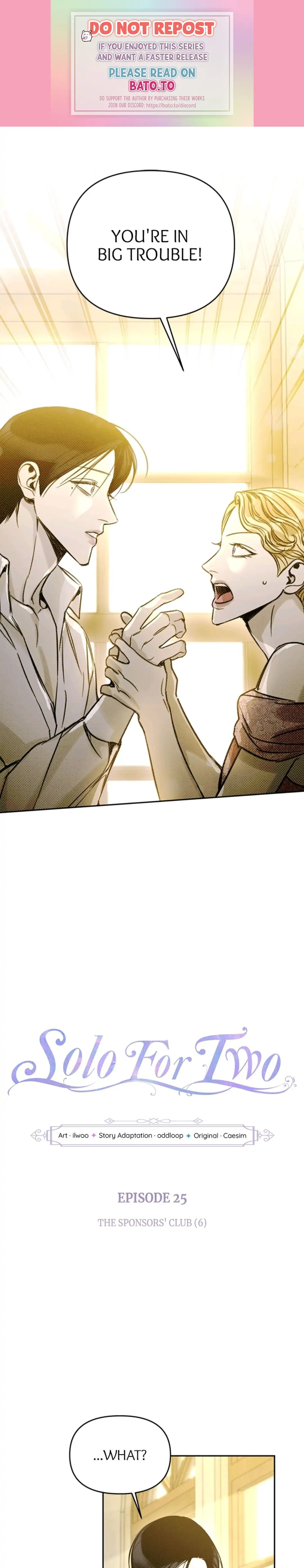 Solo For Two Chapter 25 page 1 - 