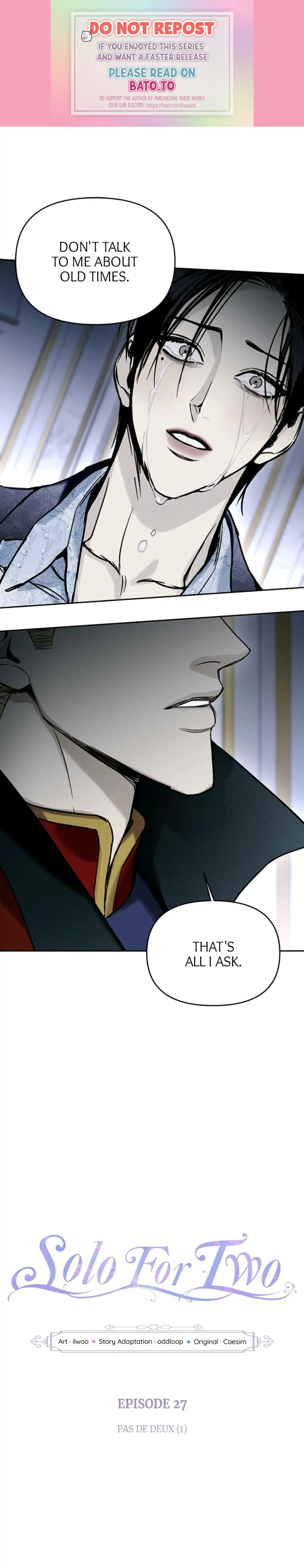 Solo For Two Chapter 27 page 1 - 