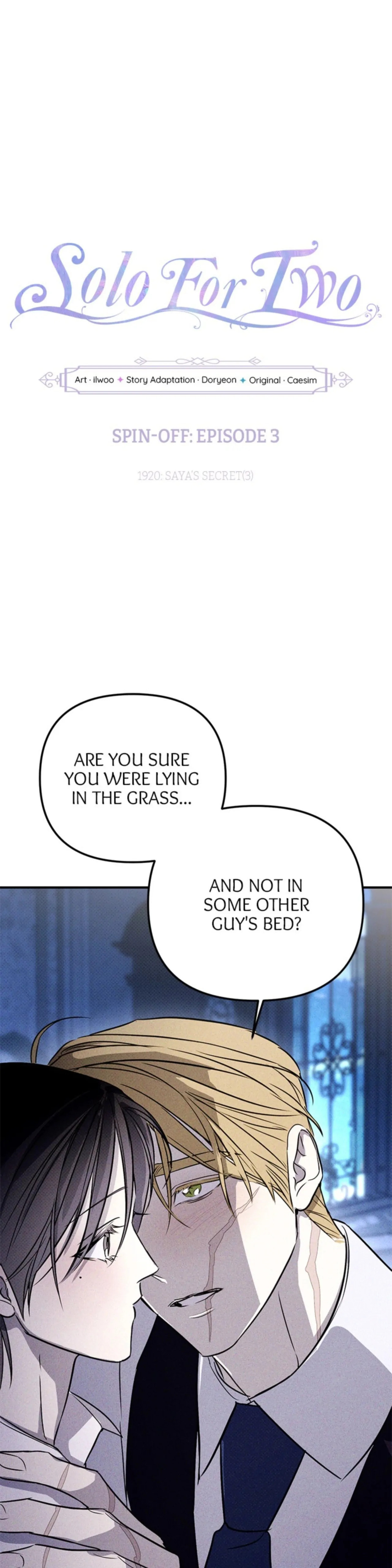 Solo For Two Chapter 3.1 page 1 - 