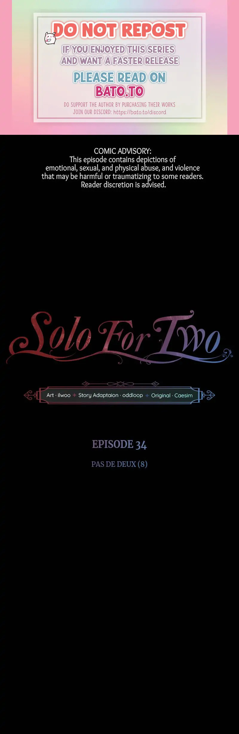 Solo For Two Chapter 34 page 1 - 