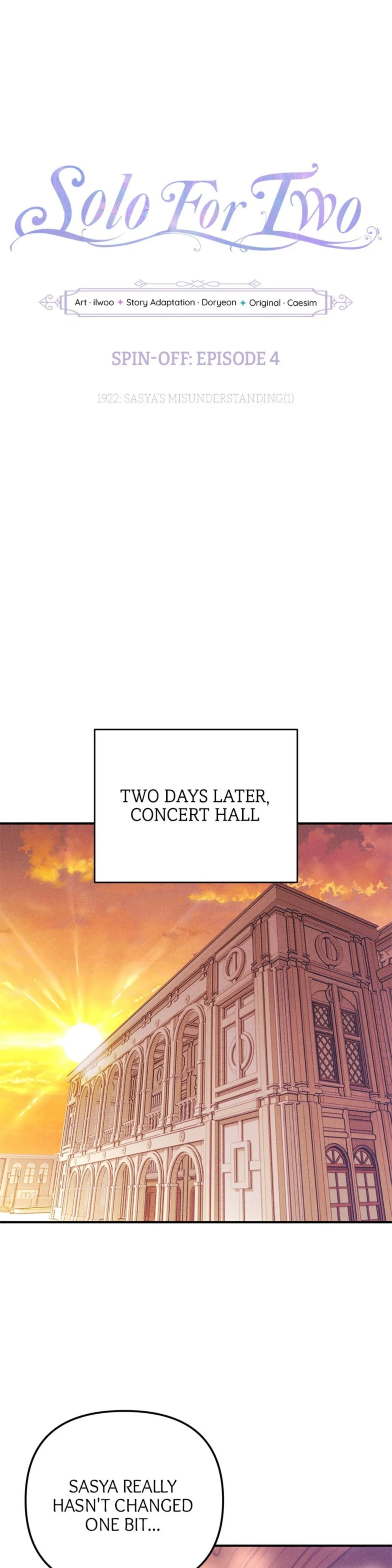 Solo For Two Chapter 4.1 page 12 - 