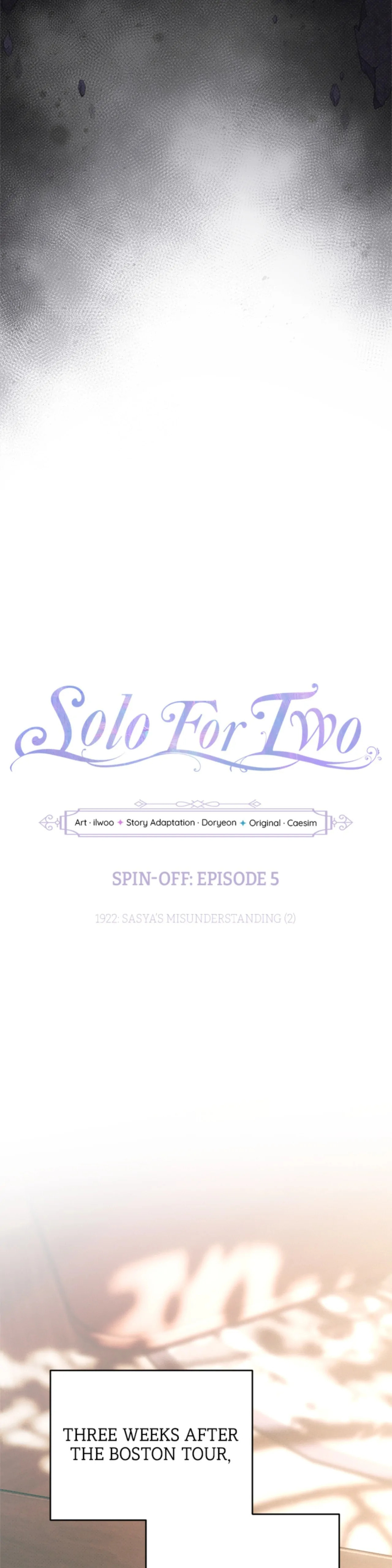 Solo For Two Chapter 5.1 page 20 - 