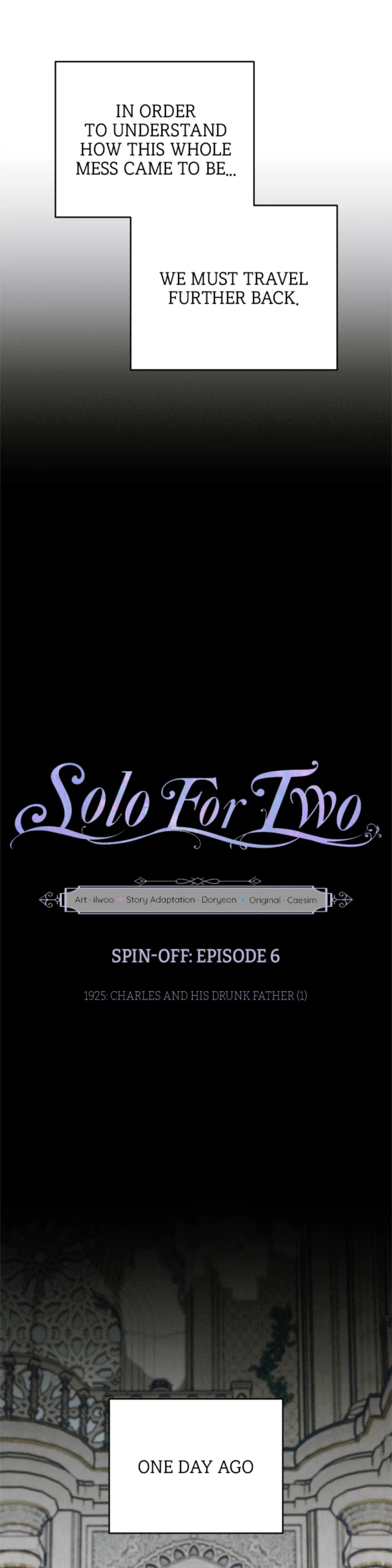 Solo For Two Chapter 6.1 page 14 - 