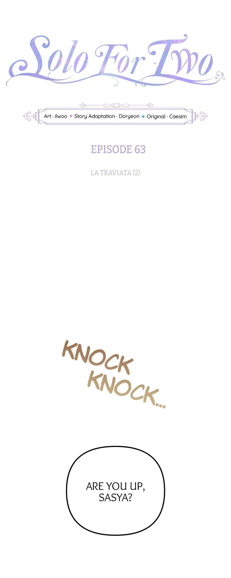 Solo For Two Chapter 63 page 23 - 