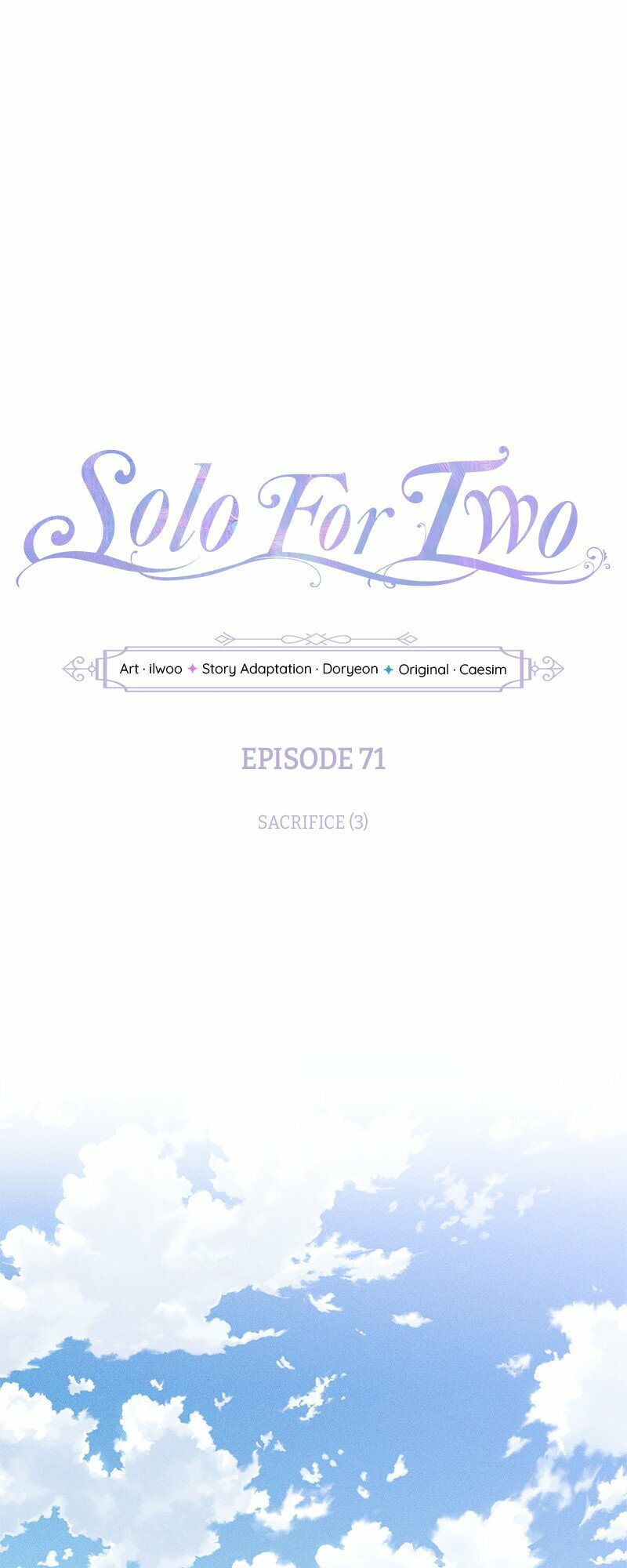 Solo For Two Chapter 71 page 1 - 