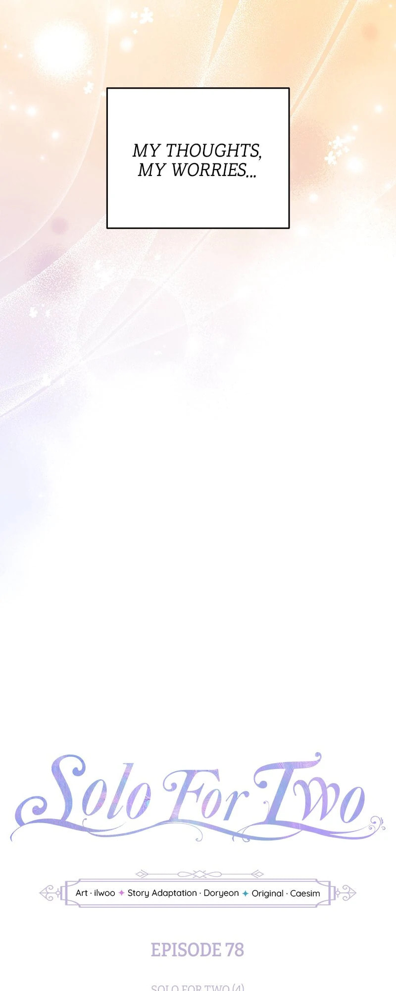 Solo For Two Chapter 78 page 34 - 