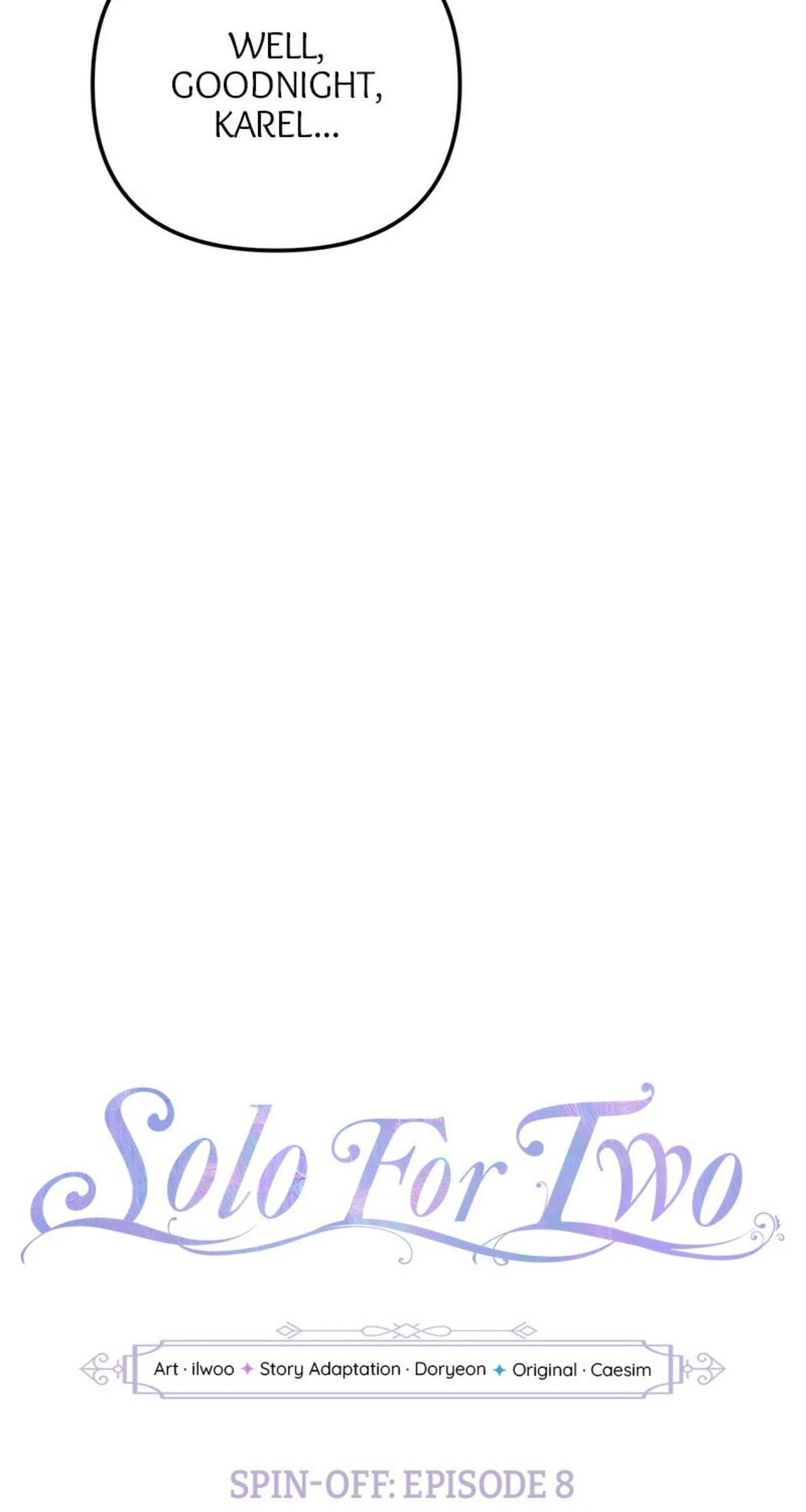 Solo For Two Chapter 8.1 page 9 - 