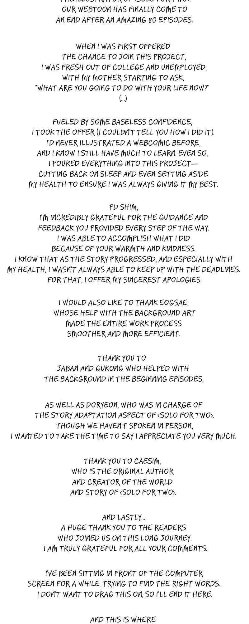Solo For Two Chapter 82 page 2 - 