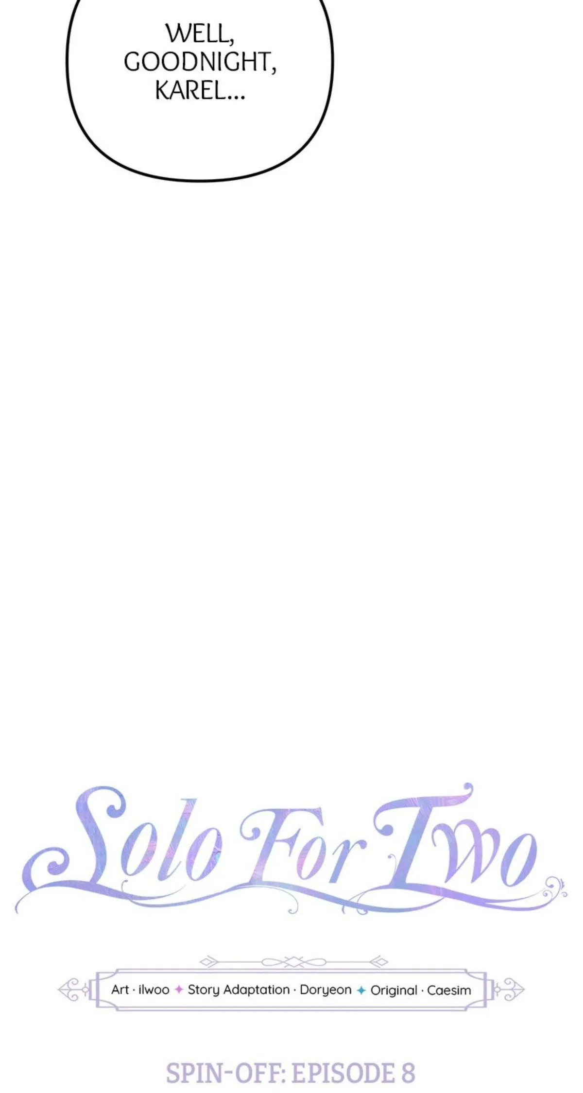Solo For Two Chapter 88 page 9 - 