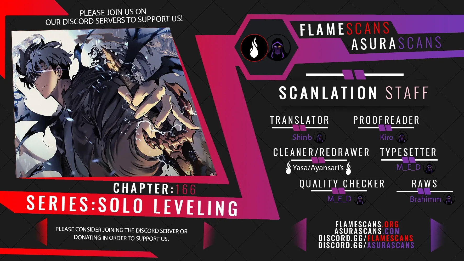 Solo Leveling Chapter 166 page 1 - 