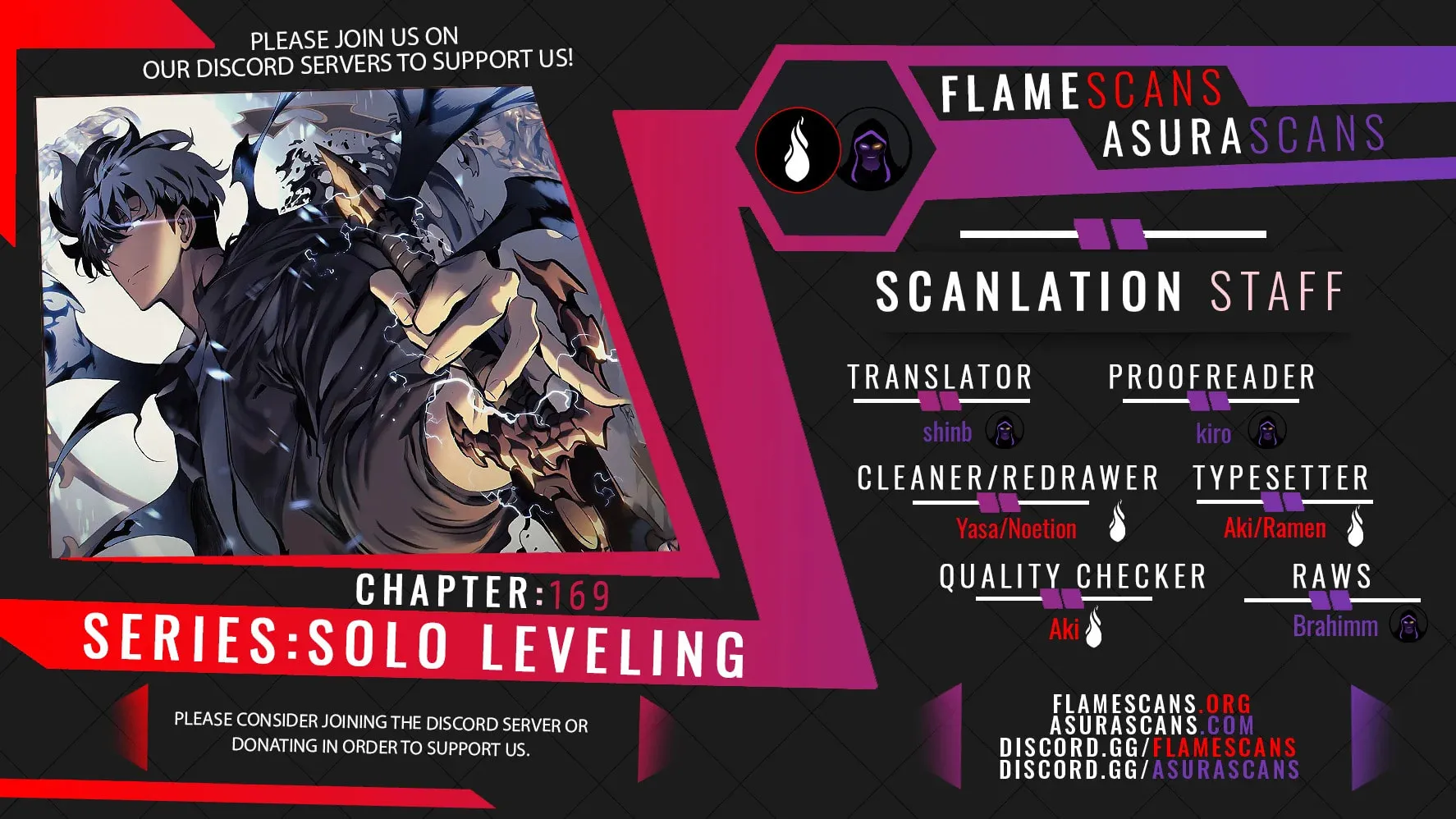 Solo Leveling Chapter 169 page 1 - 