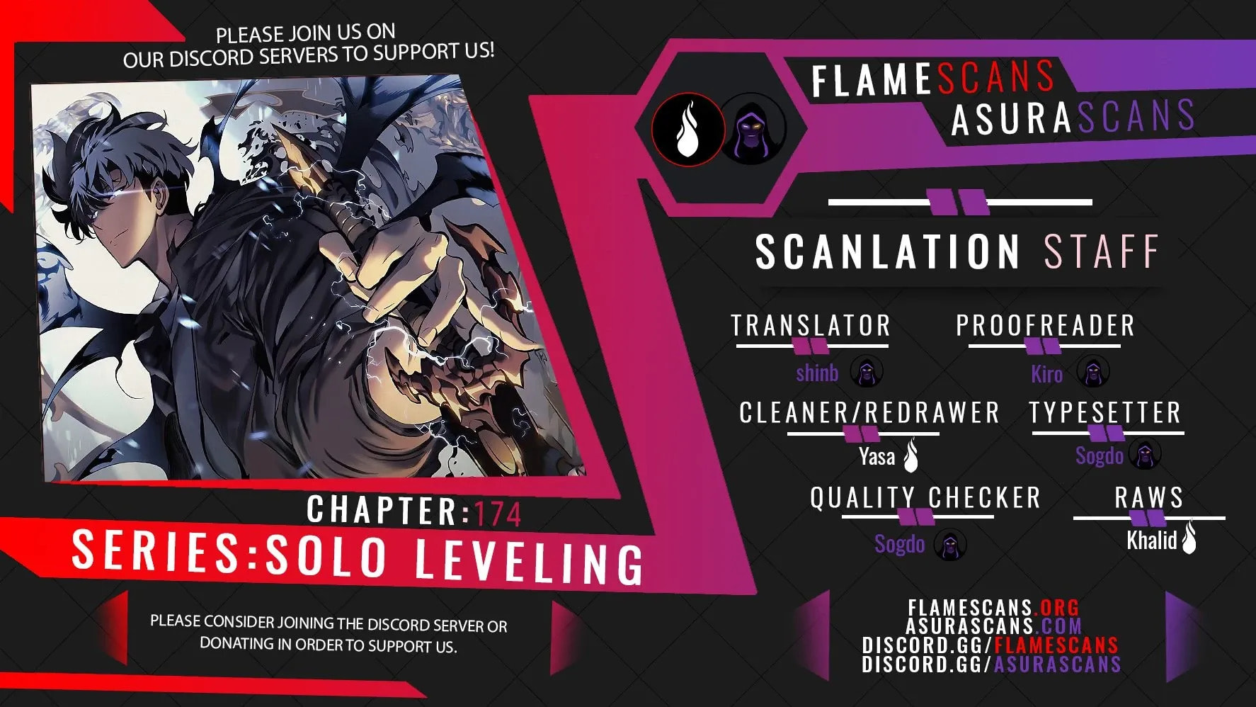 Solo Leveling Chapter 174 page 1 - 