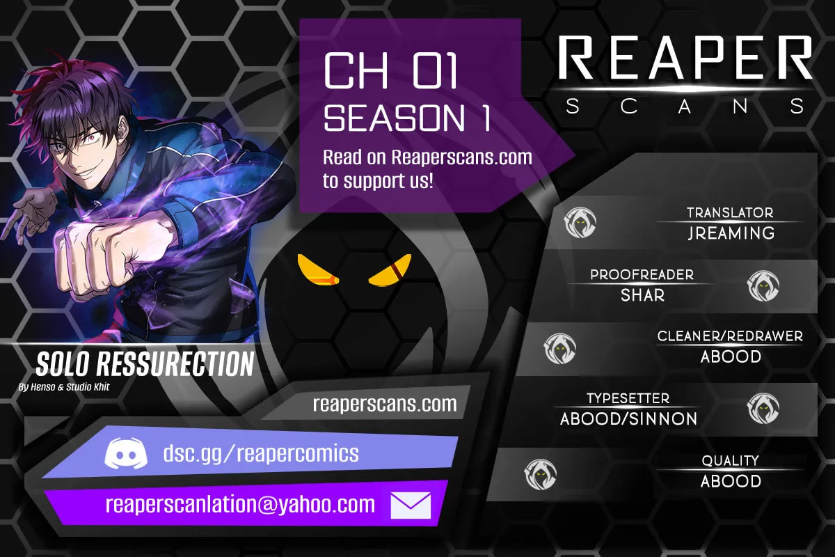 Solo Resurrection Chapter 1 page 1 - 
