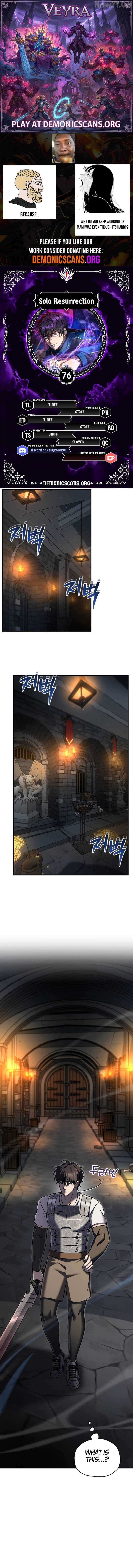 Solo Resurrection Chapter 76 page 2 - 
