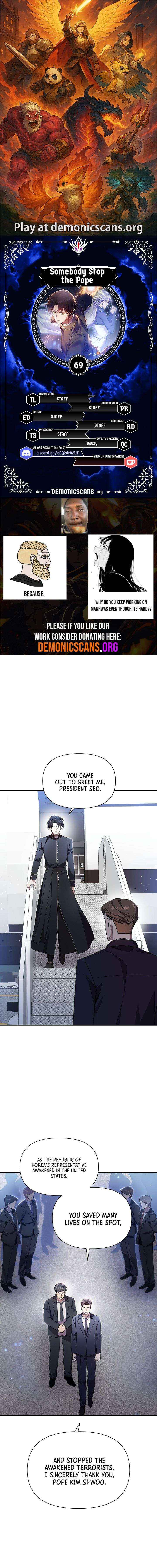 Somebody Stop the Pope Chapter 69 page 1 - 