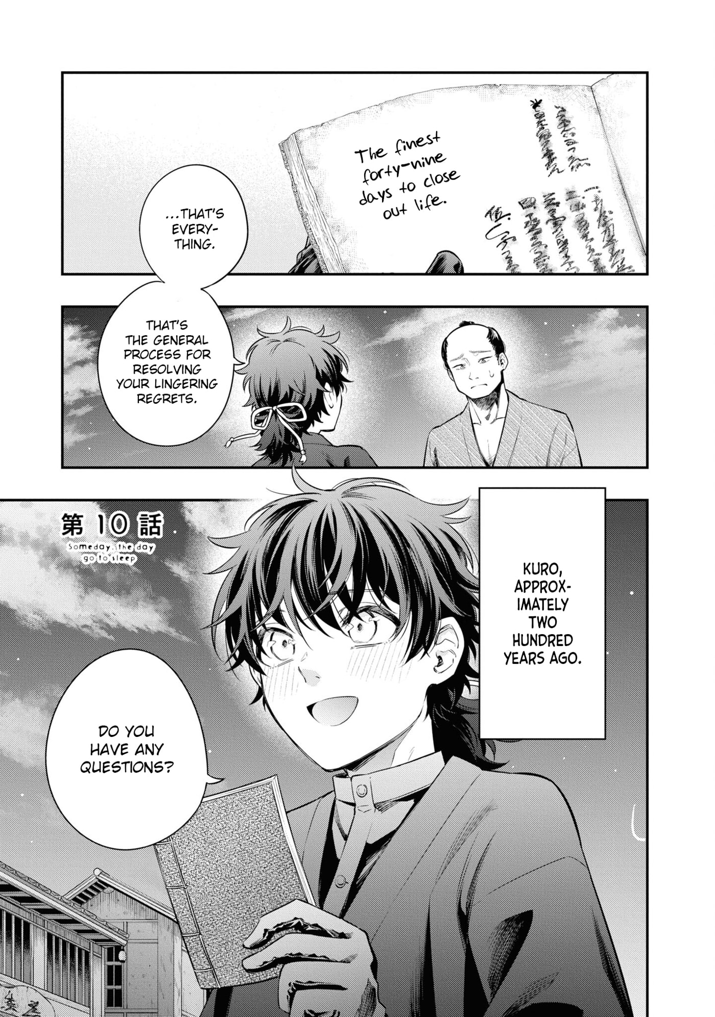 Someday. The Day I Go to Sleep Chapter 10 page 1 - 