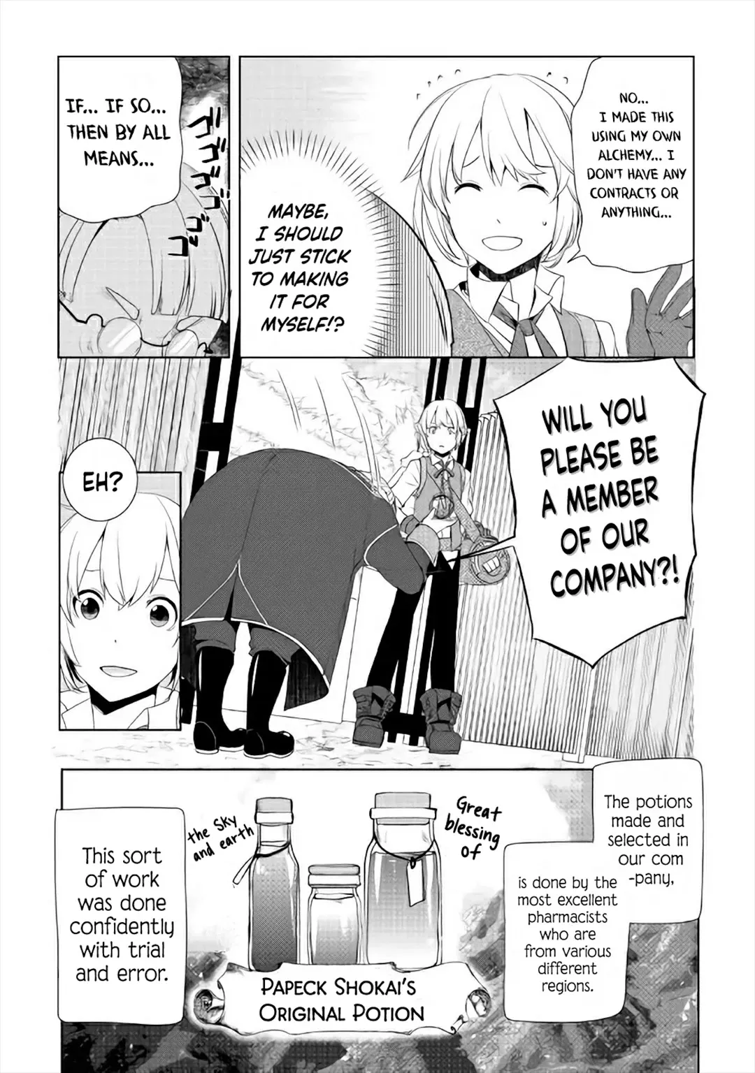 Someday Will I Be the Greatest Alchemist? Chapter 3.2 page 8 - 