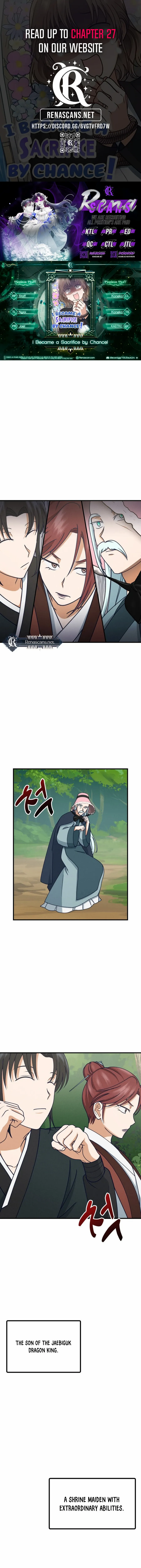 Somehow I Became a Sacrifice! Chapter 17 page 1 - 