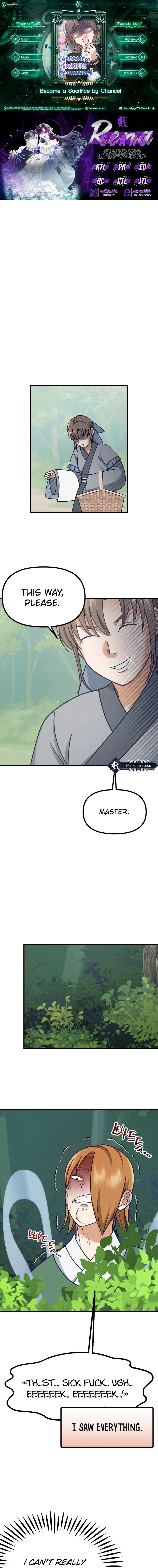 Somehow I Became a Sacrifice! Chapter 1919 page 1 - 