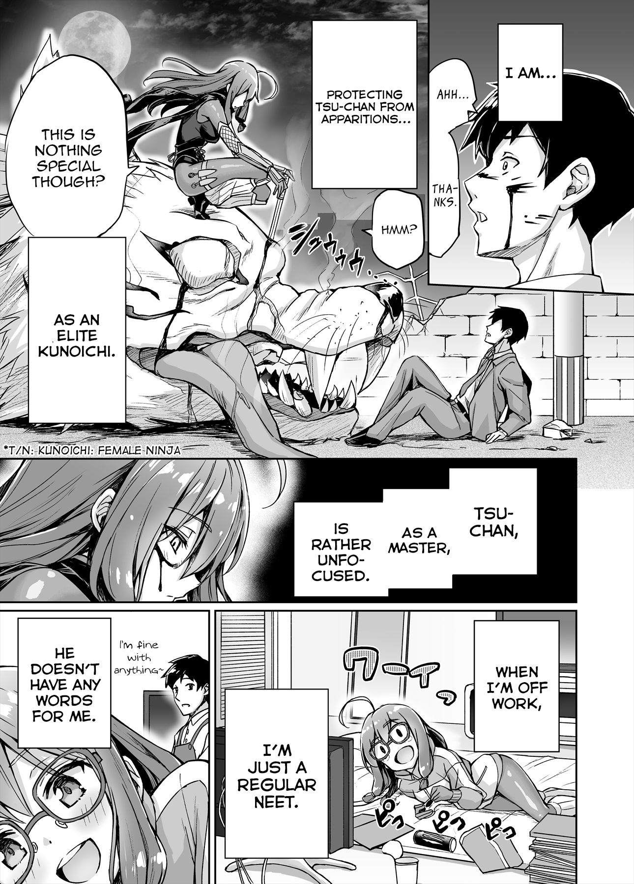 Somehow, I Started Living With a NEET Otaku Kunoichi Chapter 2 page 1 - 