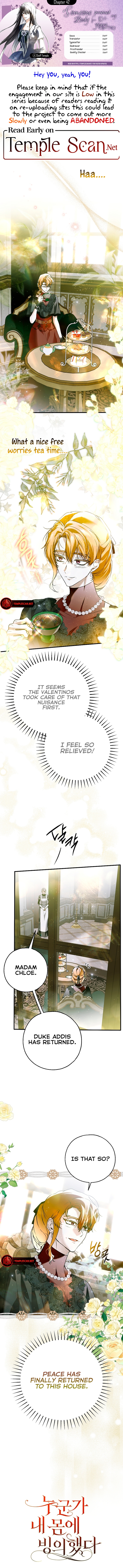 Someone Possessed My Body For 10 Years Chapter 42 page 1 - 