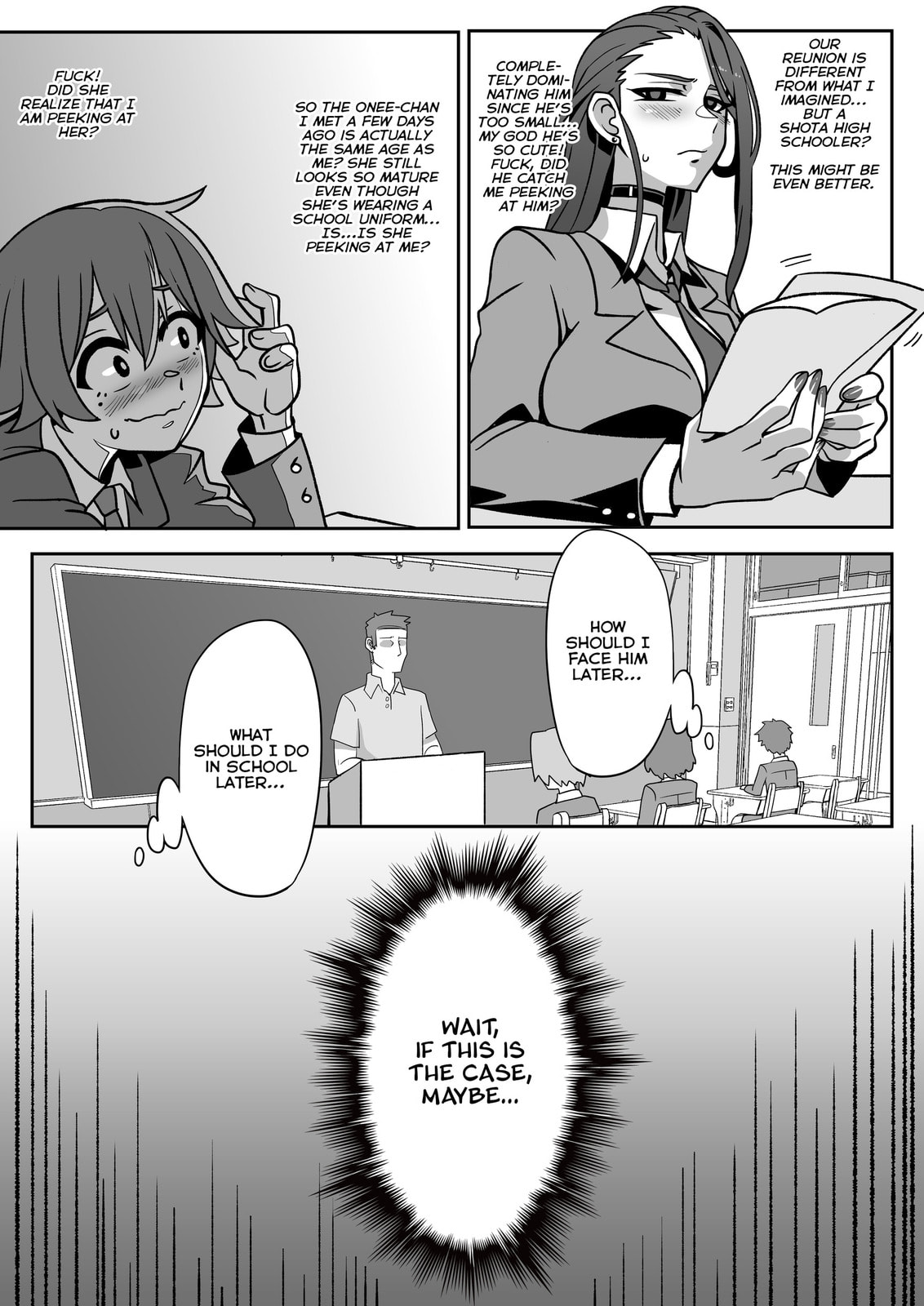Something Naughty Would Happen if They Knew Each Other