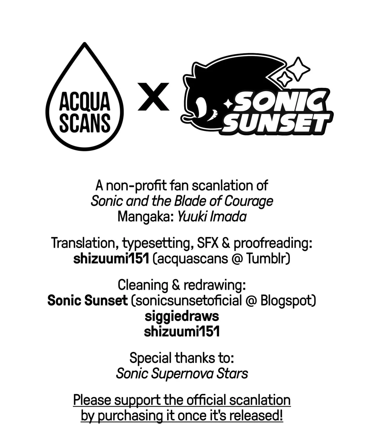 Sonic and the Blade of Courage Chapter 0 page 1 - 