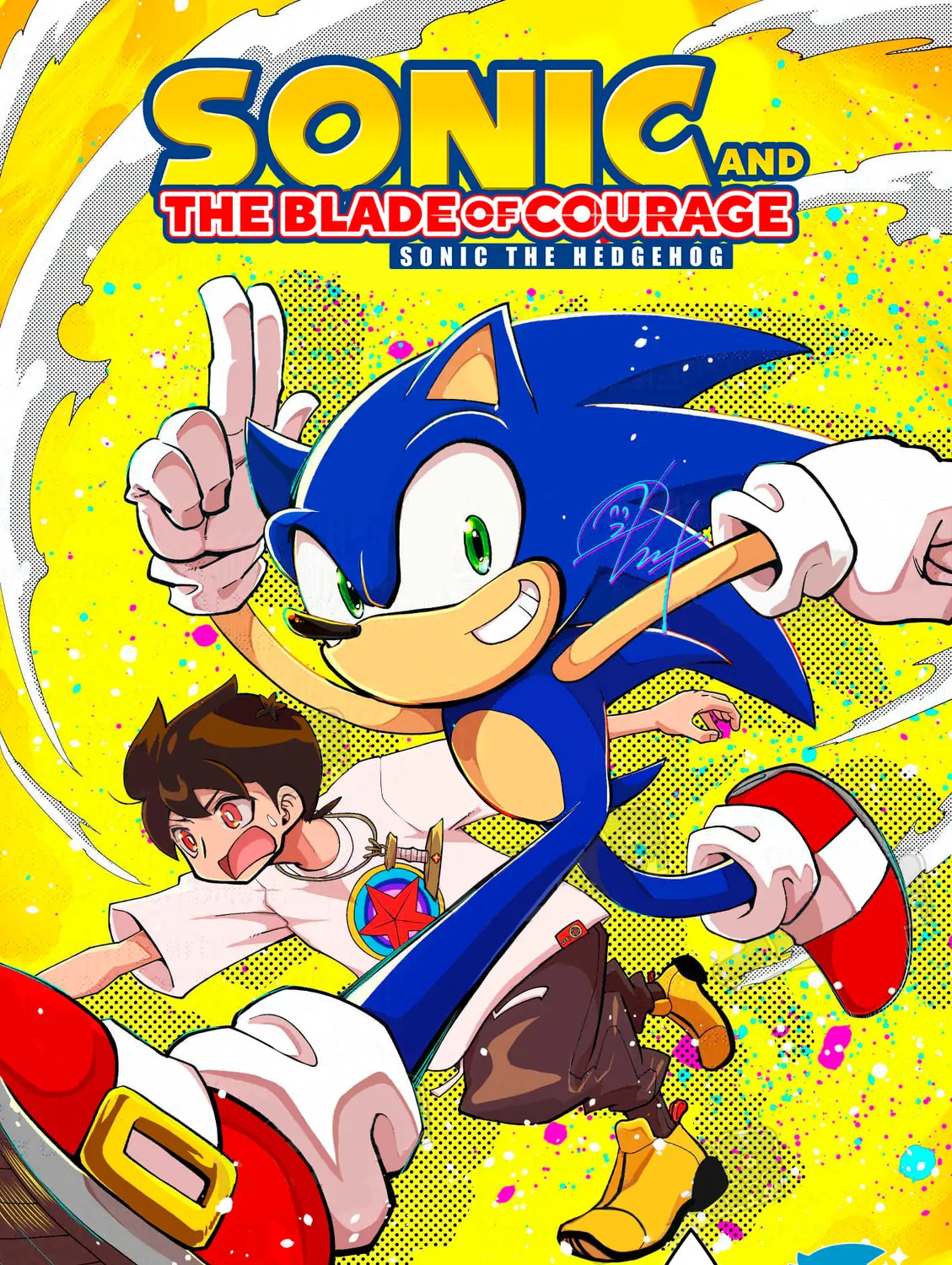 Sonic and the Blade of Courage Chapter 1 page 2 - 