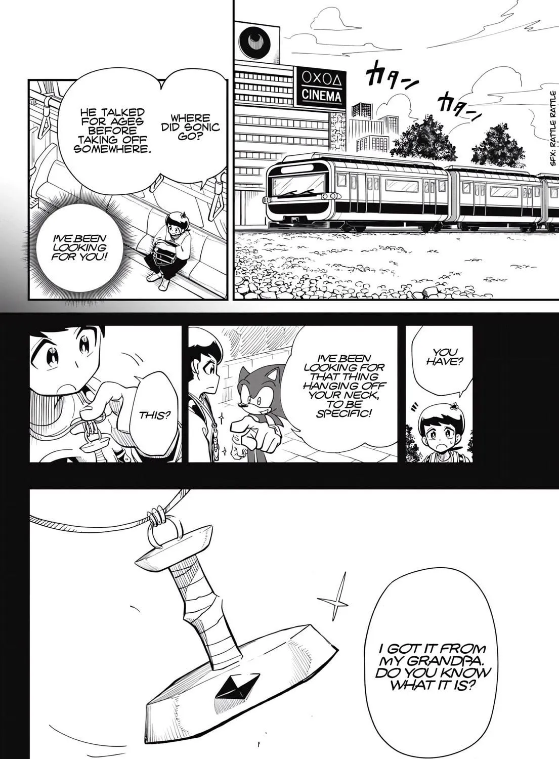 Sonic and the Blade of Courage Chapter 1 page 40 - 