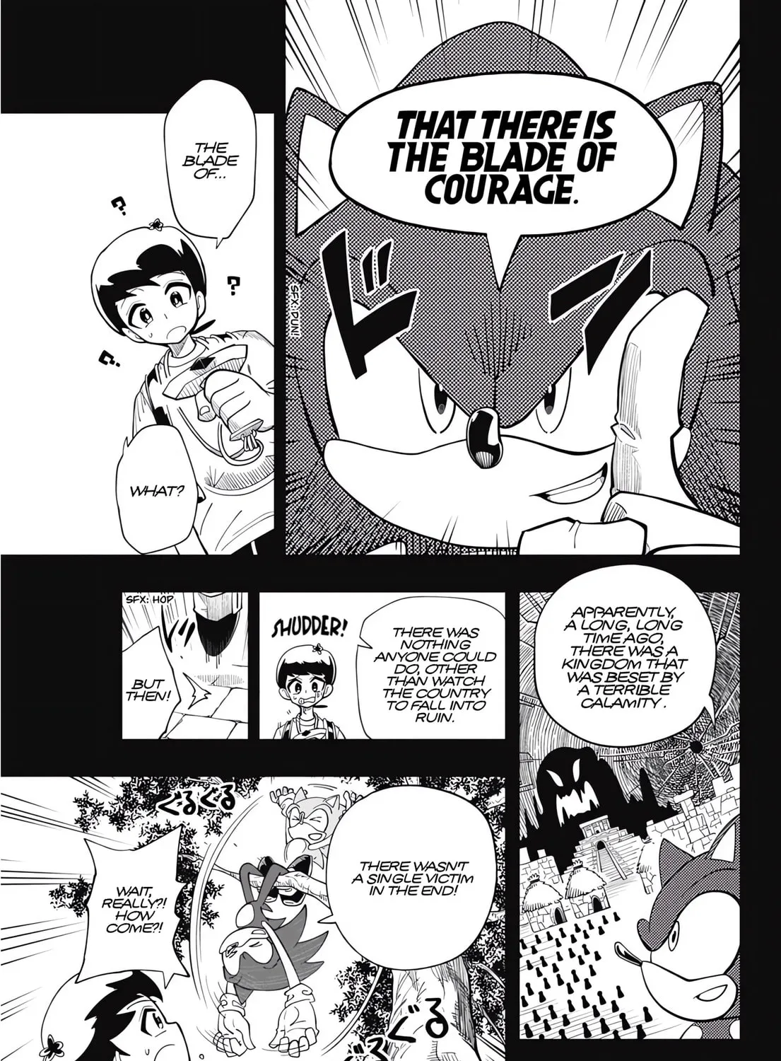 Sonic and the Blade of Courage Chapter 1 page 42 - 
