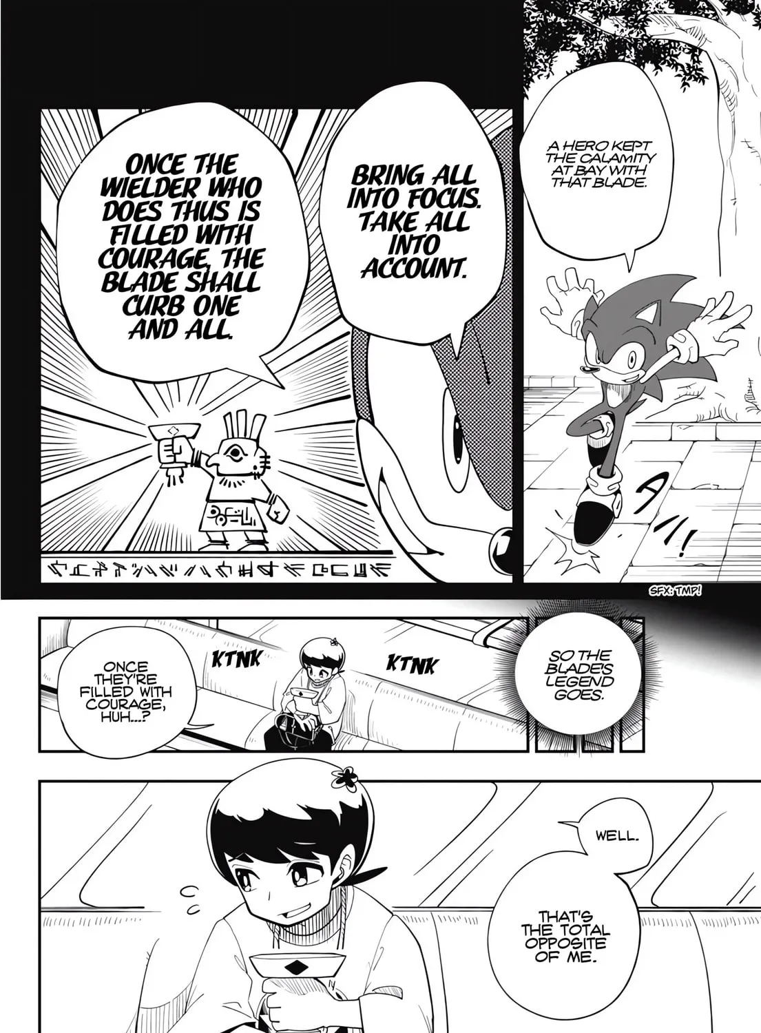Sonic and the Blade of Courage Chapter 1 page 44 - 