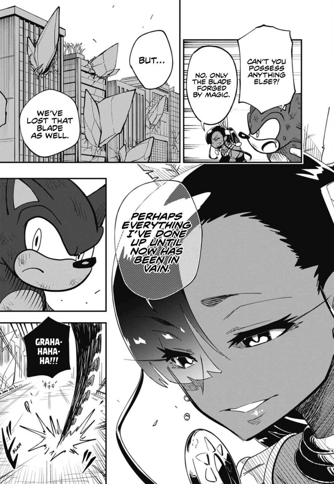 Sonic and the Blade of Courage Chapter 11 page 12 - 