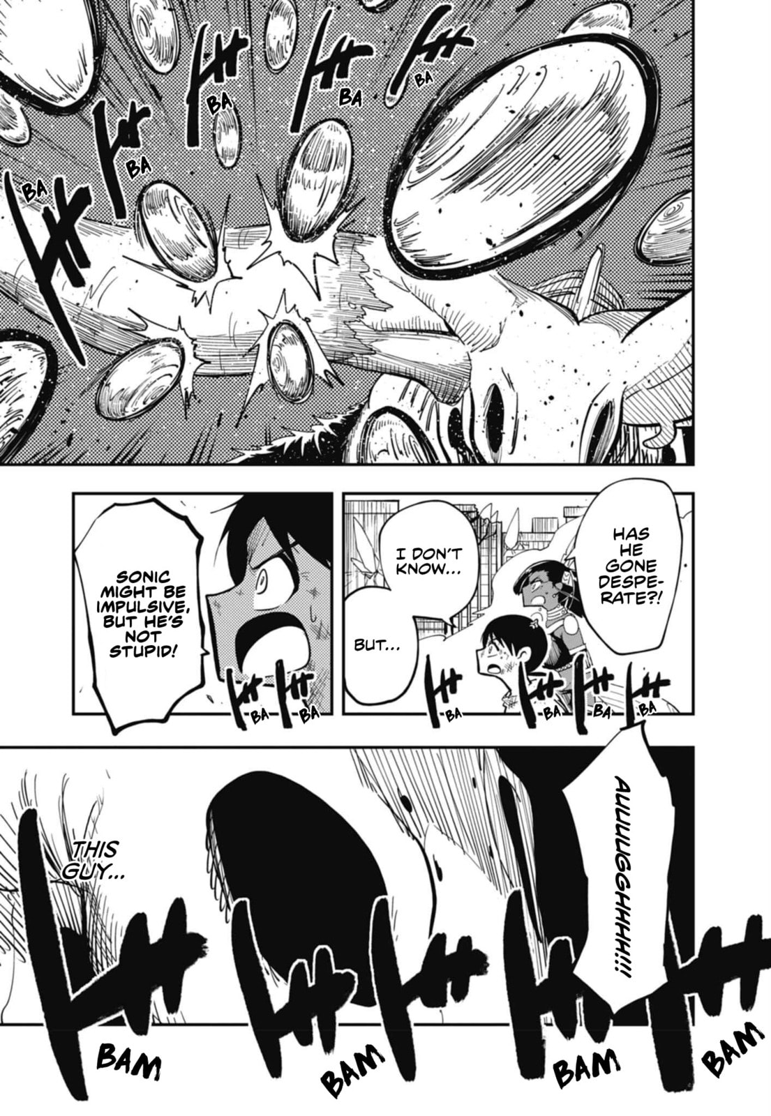 Sonic and the Blade of Courage Chapter 11 page 16 - 