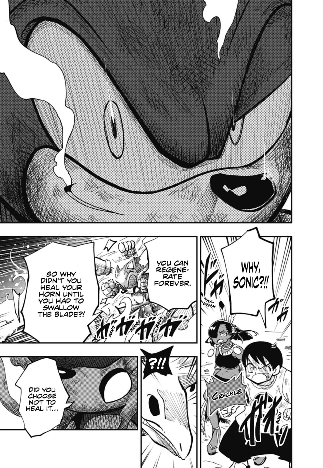 Sonic and the Blade of Courage Chapter 11 page 18 - 