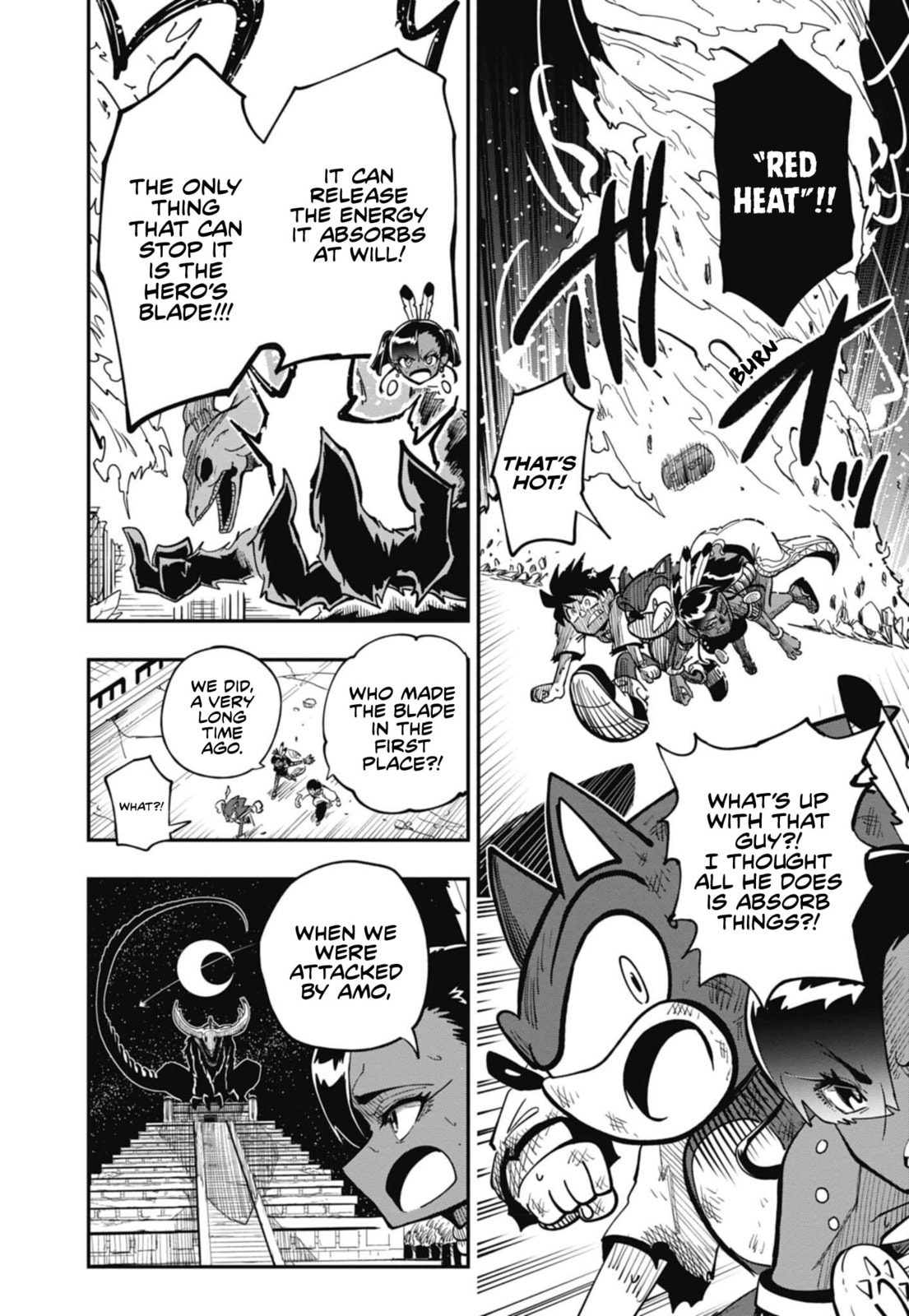 Sonic and the Blade of Courage Chapter 11 page 9 - 