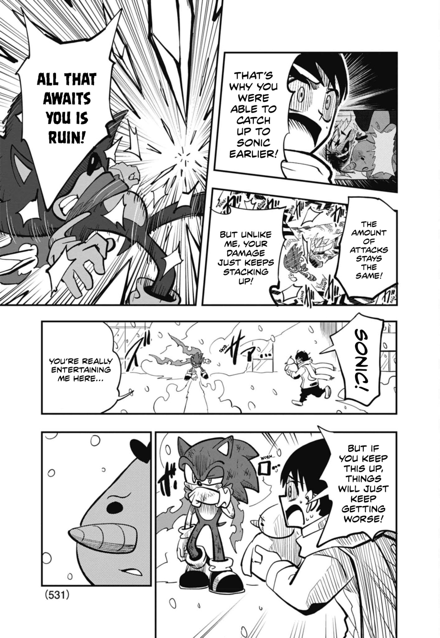 Sonic and the Blade of Courage Chapter 14 page 19 - 