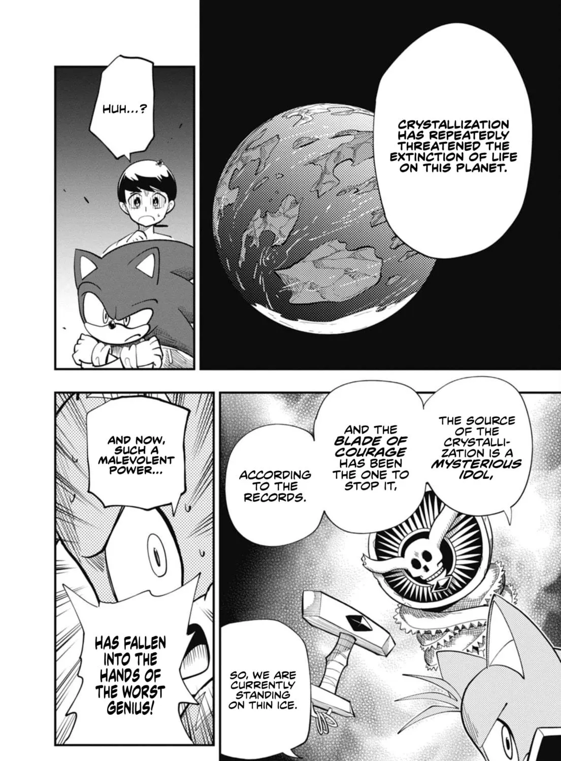 Sonic and the Blade of Courage Chapter 3 page 19 - 