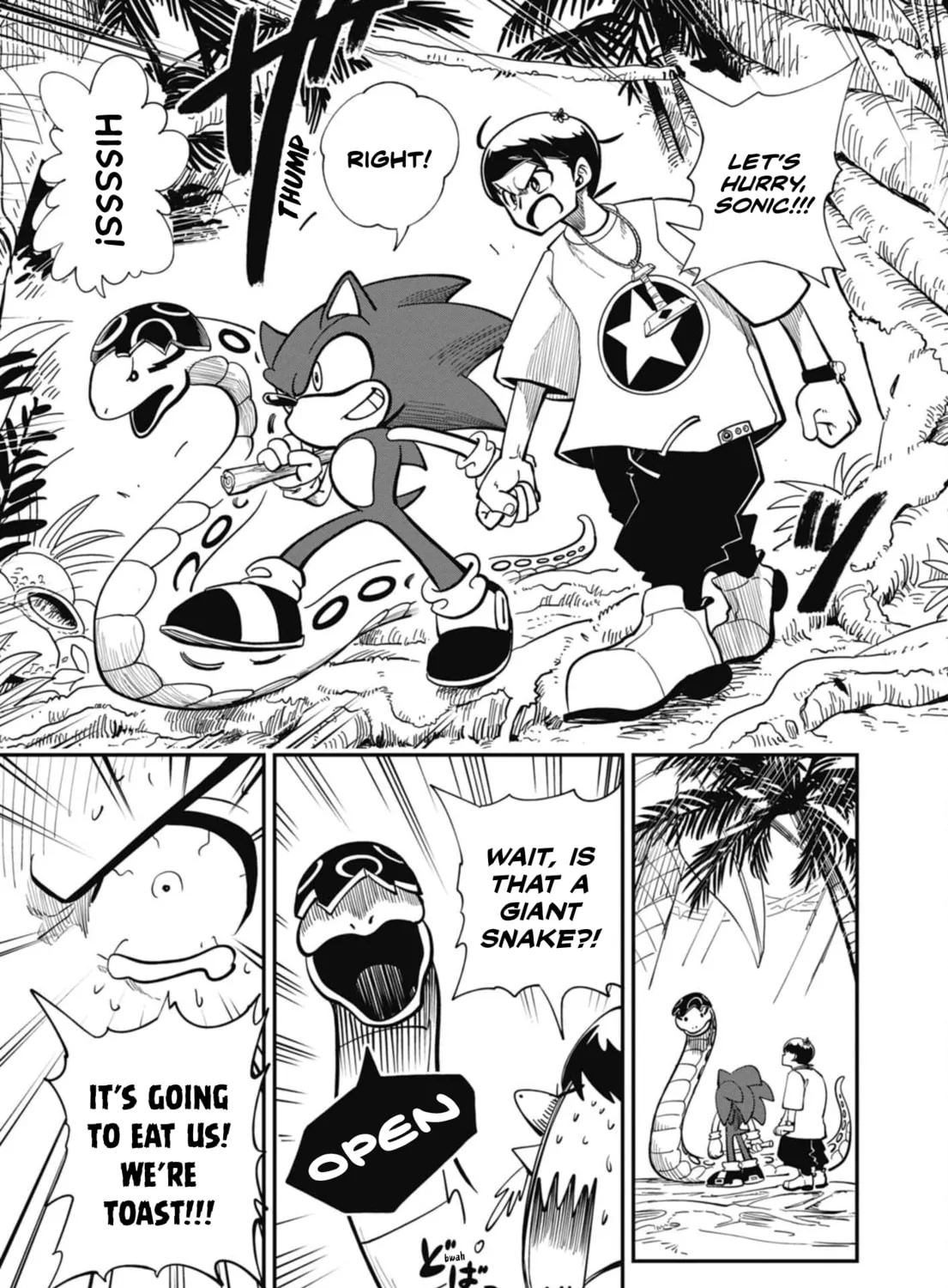 Sonic and the Blade of Courage Chapter 4 page 9 - 