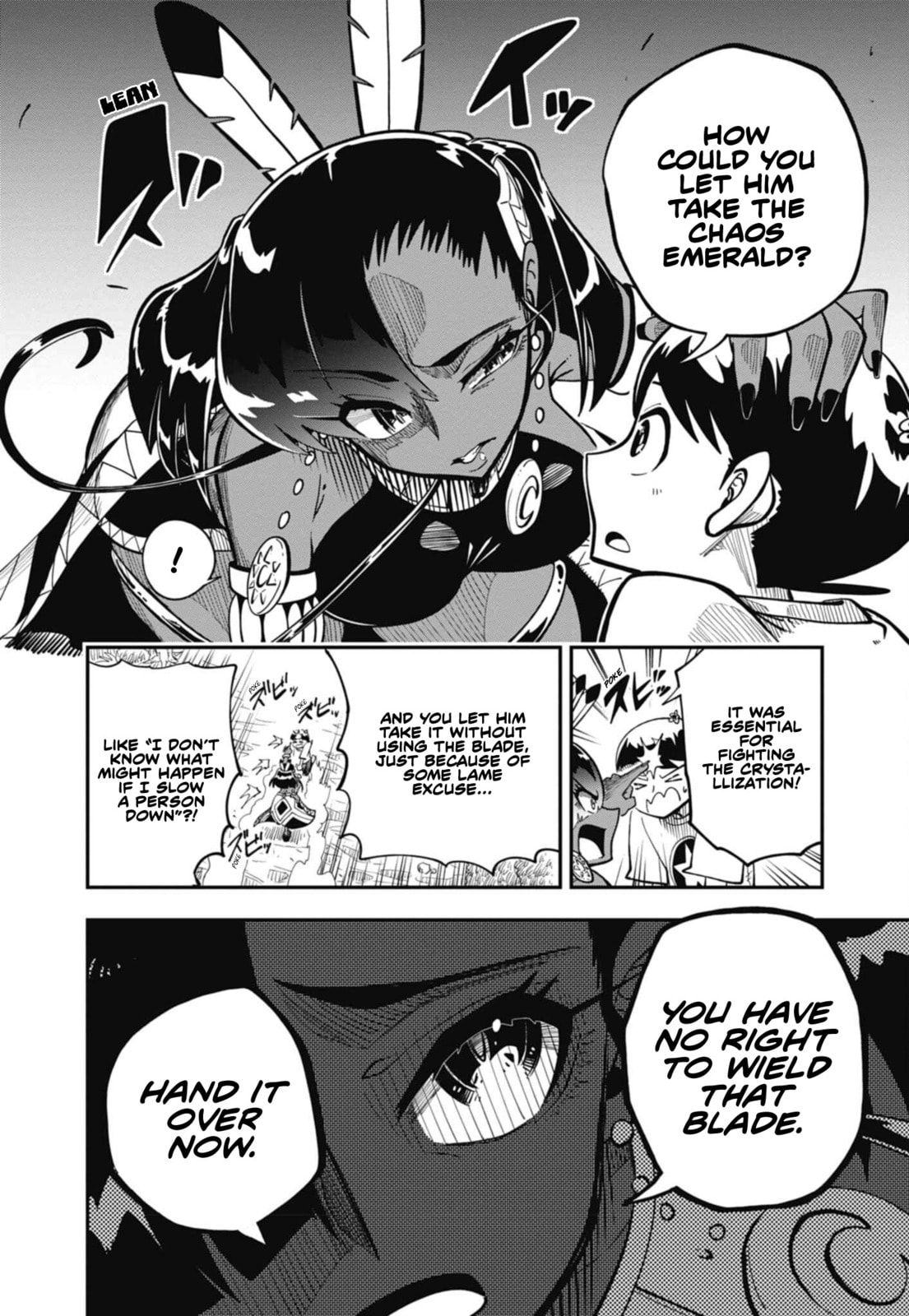 Sonic and the Blade of Courage Chapter 7 page 4 - 