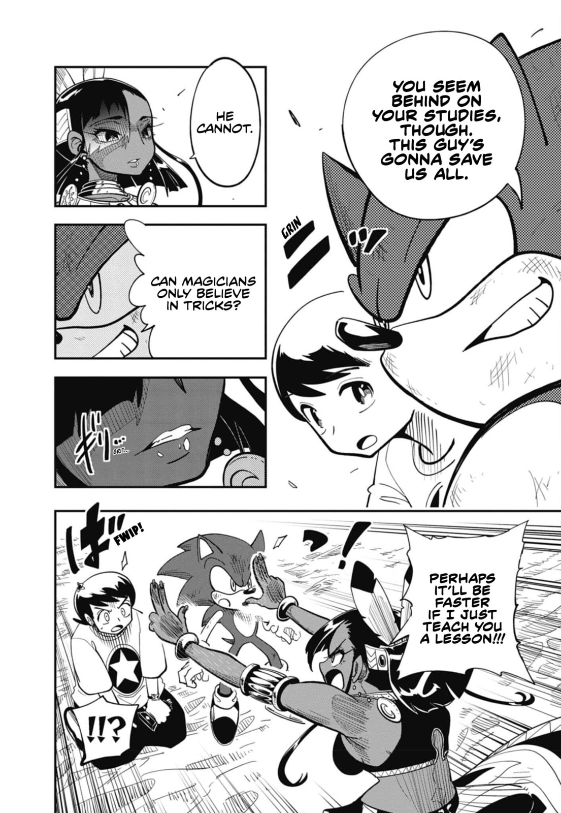 Sonic and the Blade of Courage Chapter 7 page 6 - 