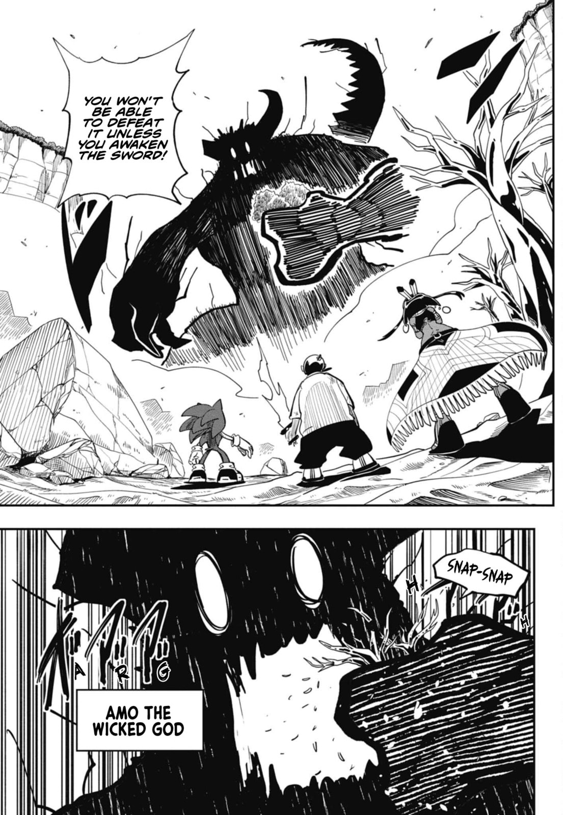 Sonic and the Blade of Courage Chapter 8 page 3 - 
