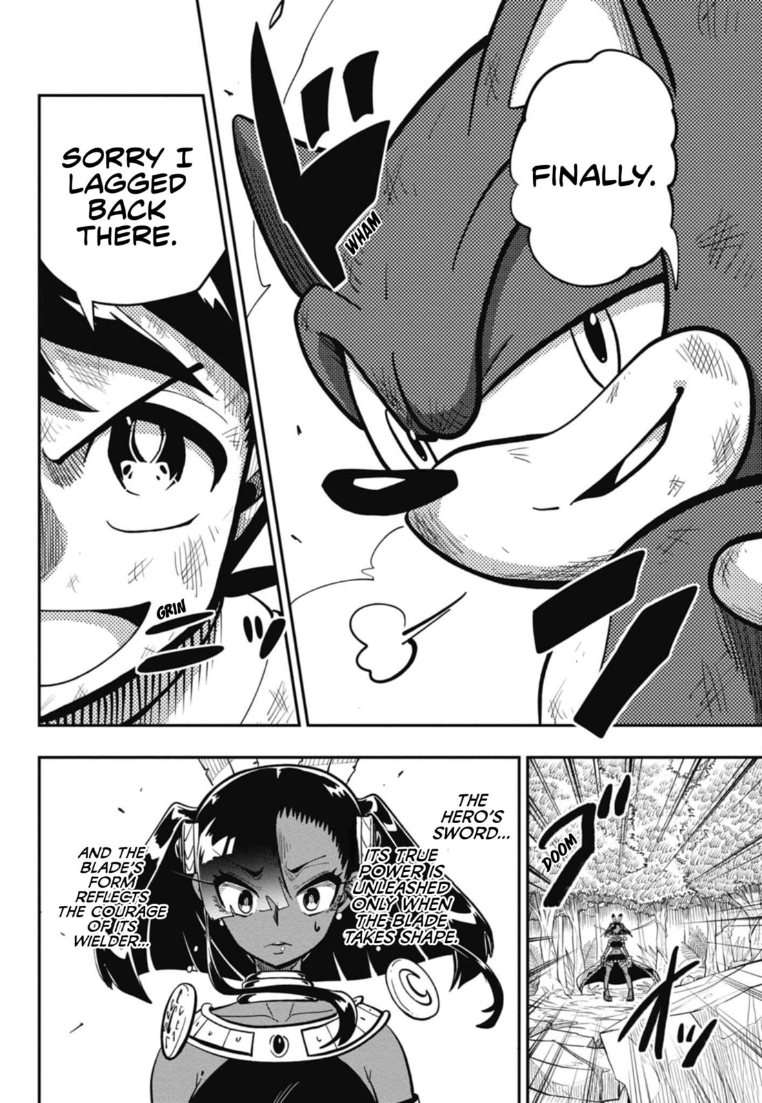 Sonic and the Blade of Courage Chapter 8 page 21 - 