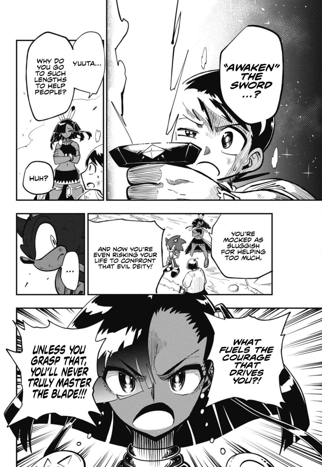 Sonic and the Blade of Courage Chapter 8 page 4 - 
