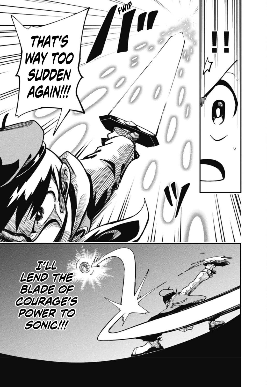 Sonic and the Blade of Courage Chapter 9 page 17 - 