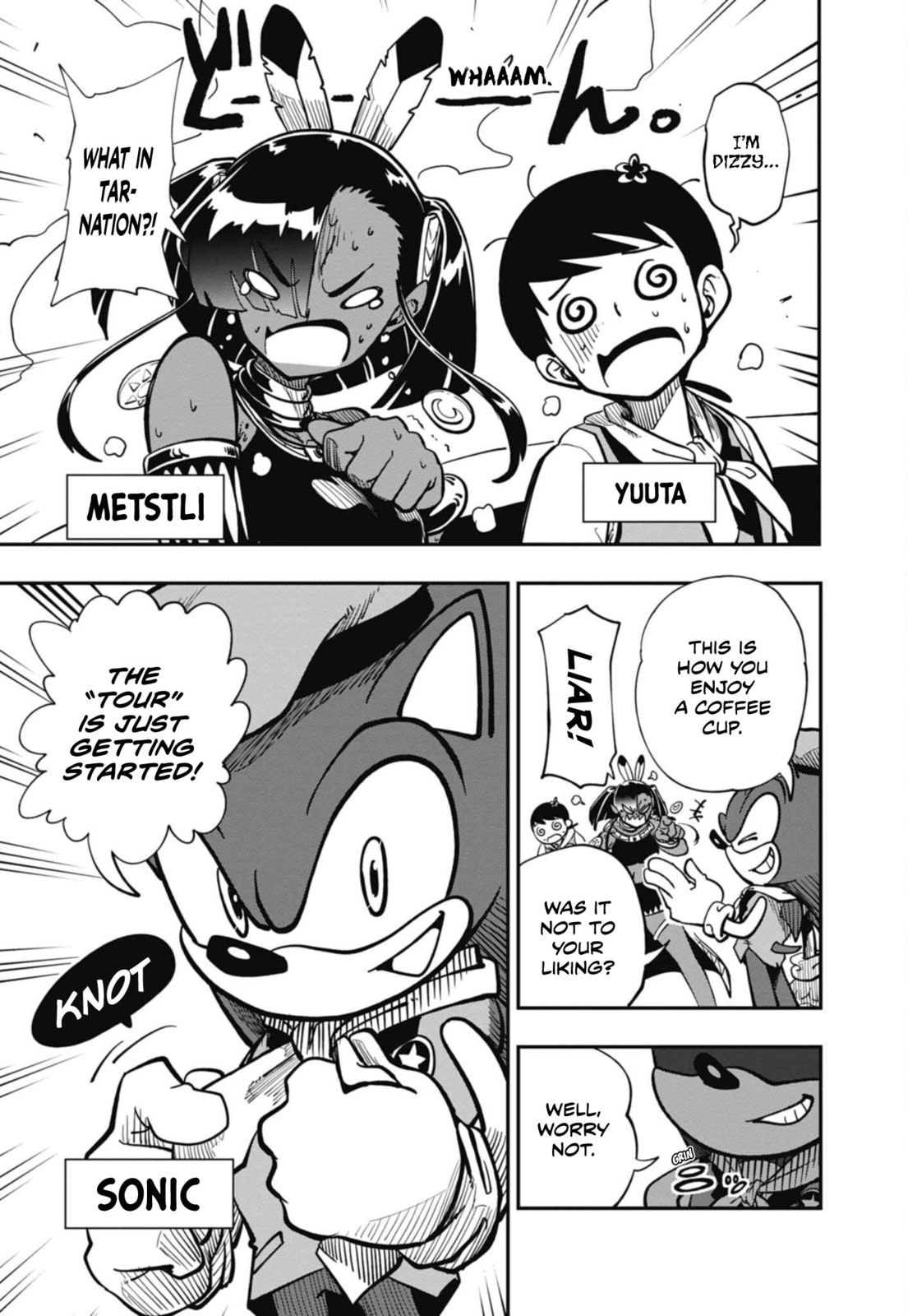 Sonic and the Blade of Courage Chapter 9 page 3 - 