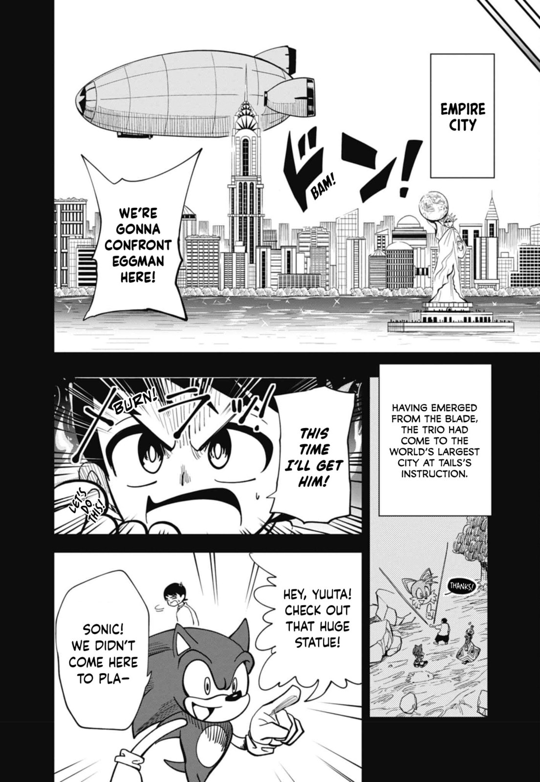 Sonic and the Blade of Courage Chapter 9 page 4 - 
